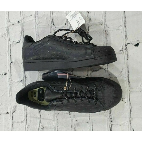 adidas Superstar x Pharrell Black Future 2020 GY4981 Sneakers YOUTH SIZE 4 - Picture 4 of 9